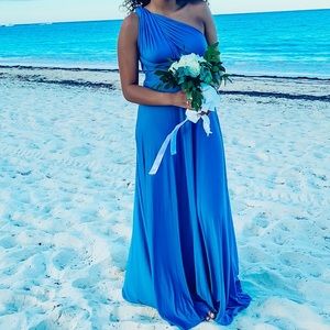 Blue Maxi Dress
